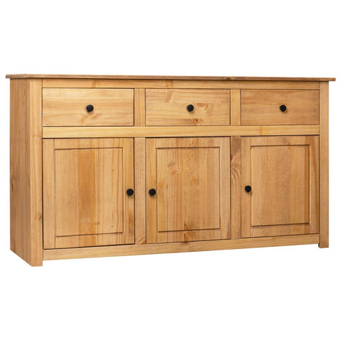Rustika Rowe -  Sideboard 135x40x80 cm Solid Pinewood Panama Range